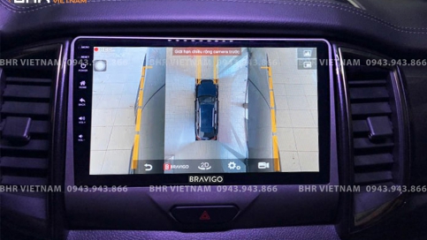 Màn hình DVD Android liền camera 360 xe Ford Ecosport 2013 - nay | Bravigo Ultimate (6G+128G)  